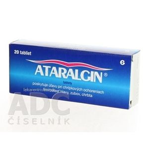 ATARALGIN tbl 325 mg/130 mg/70 mg 1x20 ks vyobraziť