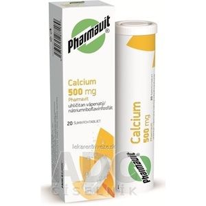 CALCIUM 500 mg PHARMAVIT tbl eff (tuba PP) 1x20 ks vyobraziť
