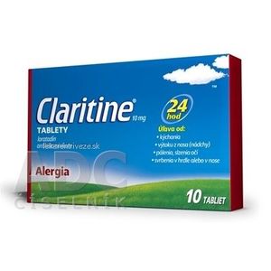 CLARITINE 10 mg tbl 1x10 ks vyobraziť