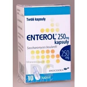Enterol 250 mg kapsuly cps dur (fľ. skl.) 1x10 ks vyobraziť