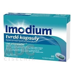 Imodium cps dur 2 mg (blis.PVC/Al) 1x20 ks vyobraziť