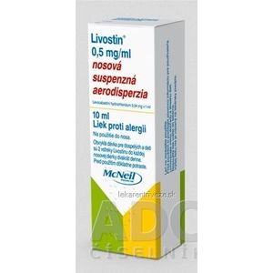 Livostin 0, 5 mg/ ml aer nau (fľ.PE) 1x10 ml vyobraziť