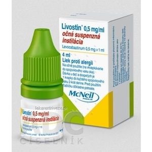 Livostin 0, 5 mg/ ml int opu 1x4 ml vyobraziť