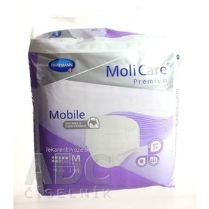 MoliCare Premium Mobile 8 kvapiek M fialové, plienkové nohavičky naťahovacie, 1x14 ks vyobraziť