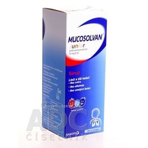 Mucosolvan Junior sir 15 mg/5 ml 1x100 ml vyobraziť