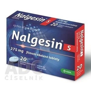 Nalgesin S tbl flm 275 mg (blis.Al/PVC) 1x20 ks vyobraziť