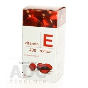 VITAMIN E 400-ZENTIVA cps mol 400 mg (fľ.skl.) 1x30 ks vyobraziť