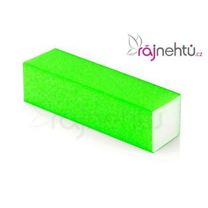 Pilník blok farebný - neón zelený vyobraziť