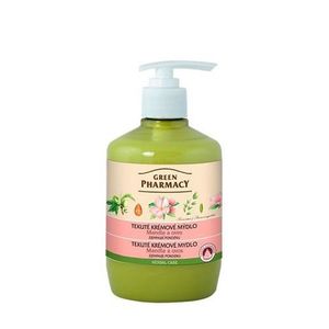 Green Pharmacy Tekuté krémové mydlo - zjemňuje pokožku - mandle a ovos 460ml vyobraziť
