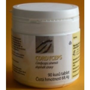 CORDYCEPS sinensis - 90 tabliet po 500 mg sušenej huby vyobraziť
