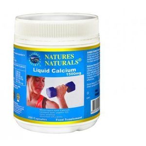 Liquid Calcium 1500 mg – tekutý vápnik – 200 kapsúl vyobraziť