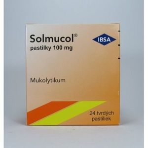 Solmucol 100 mg pastilky 24 past vyobraziť