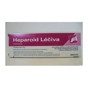 Heparoid Léčiva masť 30g vyobraziť