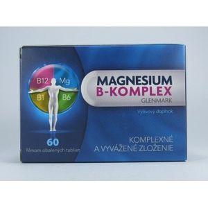 Glenmark Magnesium B-Komplex 60 tabliet vyobraziť