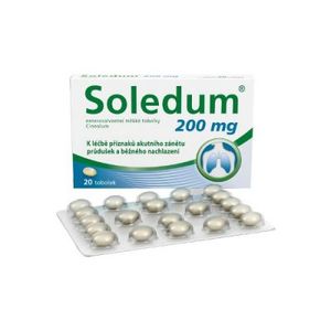 Soledum 200mg mäkké gastrorezistentné kapsuly cps.enm. 20 x 200 mg vyobraziť