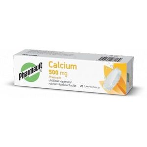 Walmark Calcium 500 mg Pharmavit 20 šumivých tabliet vyobraziť