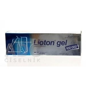 Lioton gel 100 000 gel (tuba Al) 1x100 g vyobraziť
