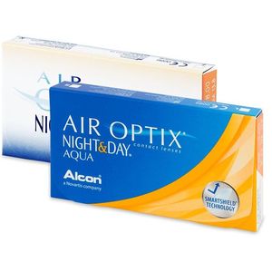 Air Optix Night and Day Aqua (6 šošoviek) vyobraziť