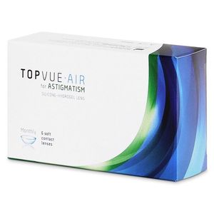 TopVue Air for Astigmatism (6 šošoviek) vyobraziť