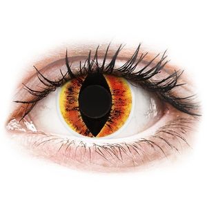 ColourVUE Crazy Lens - nedioptrické (2 šošovky) Saurons Eye vyobraziť