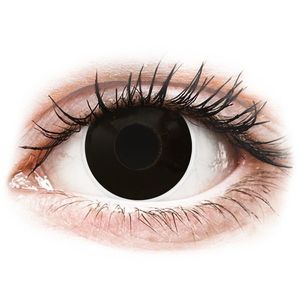 ColourVUE Crazy Lens - nedioptrické (2 šošovky) BlackOut vyobraziť