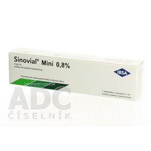 Sinovial Mini 0, 8% viskoelastický roztok kys. hyalurónovej (8 mg/1 ml) 1x1 ml vyobraziť