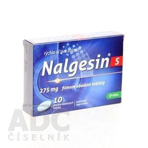 Nalgesin S tbl flm 275 mg (blis.Al/PVC) 1x10 ks vyobraziť