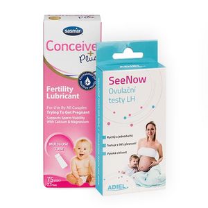 Plodné dni SeeNow a podpora otehotnenia - ovulačné testy SeeNow, gél Conceive Plus vyobraziť