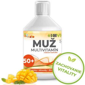 HillVital | Multivitamín pre mužov 50+, 500 ml vyobraziť