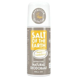 Prírodný kryštálový deodorant PURE AURA - jantár, santalové drevo ROLL ON vyobraziť