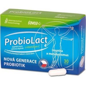 Pharmaceutical Biotechnology ProbioLact s vitamínom C 30 kapsúl vyobraziť