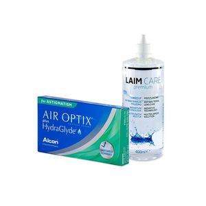 Air Optix plus HydraGlyde for Astigmatism (3 šošovky) + roztok Laim Care 400 ml vyobraziť