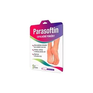 Parasoftin exfoliačne ponožky pre zjemnenie a hydratáciu pokožky nôh 1 pár vyobraziť