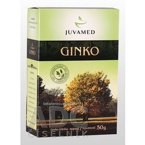 JUVAMED GINKO BILOBA - LIST bylinný čaj sypaný 1x50 g vyobraziť