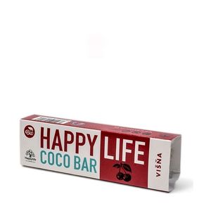COCO BAR – Kokosová tyčinka s višňami BIO HAPPY LIFE 40g vyobraziť