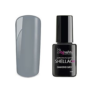 Ráj nehtů UV gel lak Shellac Me 12ml - Diamond Grey vyobraziť