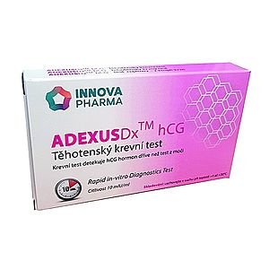 Innova Pharma ADEXUS hCG tehotenský krvný test vyobraziť