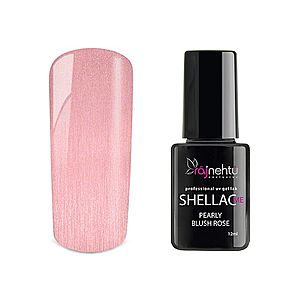 Ráj nehtů UV gel lak Shellac Me 12ml - Pearly Blush Rose vyobraziť