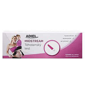 ADIEL Midstream tehotenský test, 1ks vyobraziť