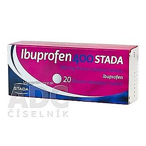 Ibuprofen 400 STADA tbl flm (blis.) 1x20 ks vyobraziť