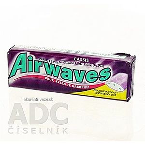 Airwaves CASSIS dražé žuvačky (a 1, 4 g) 1x10 ks vyobraziť