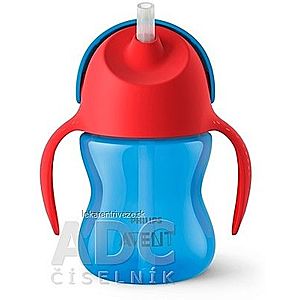 AVENT HRNČEK so slamkou 200 ml (0% BPA) od 9 mesiacov, s držadlami, chlapec, 1x1 ks vyobraziť