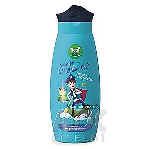Bupi KIDS Šampón a sprchový gél modrý 1x250 ml vyobraziť