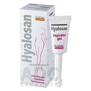 Dr. Müller HYALOSAN vaginálny gél s kyselinou hyaluronovou, tubičky 10x7, 5 ml vyobraziť