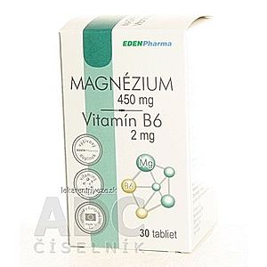 Edenpharma MagnÉzium + vitamín b6 vyobraziť