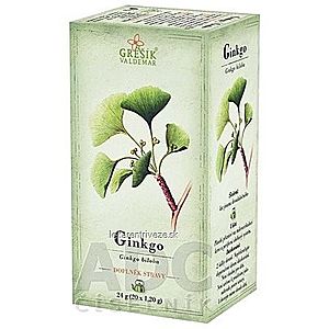 GREŠÍK GINKO bylinný čaj v nálevových vreckách 20x1, 2 g (24 g) vyobraziť