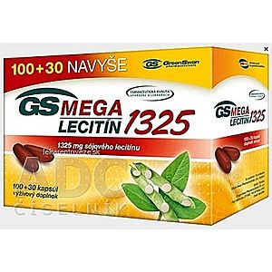GS MegaLecitín 1325 cps 100+30 navyše (130 ks) vyobraziť