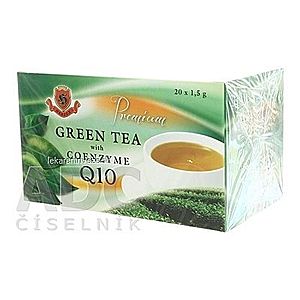 HERBEX Premium GREEN TEA S Q10 zelený čaj 20x1, 5 g (30 g) vyobraziť