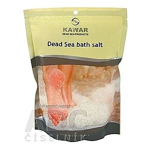KAWAR SOĽ Z MŔTVEHO MORA kúpeľová soľ, vrecko 1x1000 g vyobraziť