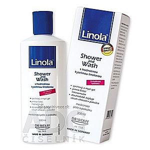 Linola Shower und Wasch emulzný gél 1x300 ml vyobraziť